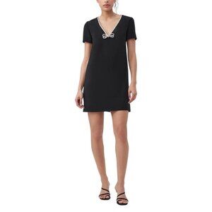 Trina Turk Obelle V-Neck Short Sleeve Mini Dress for Women - Size 6 (New!)